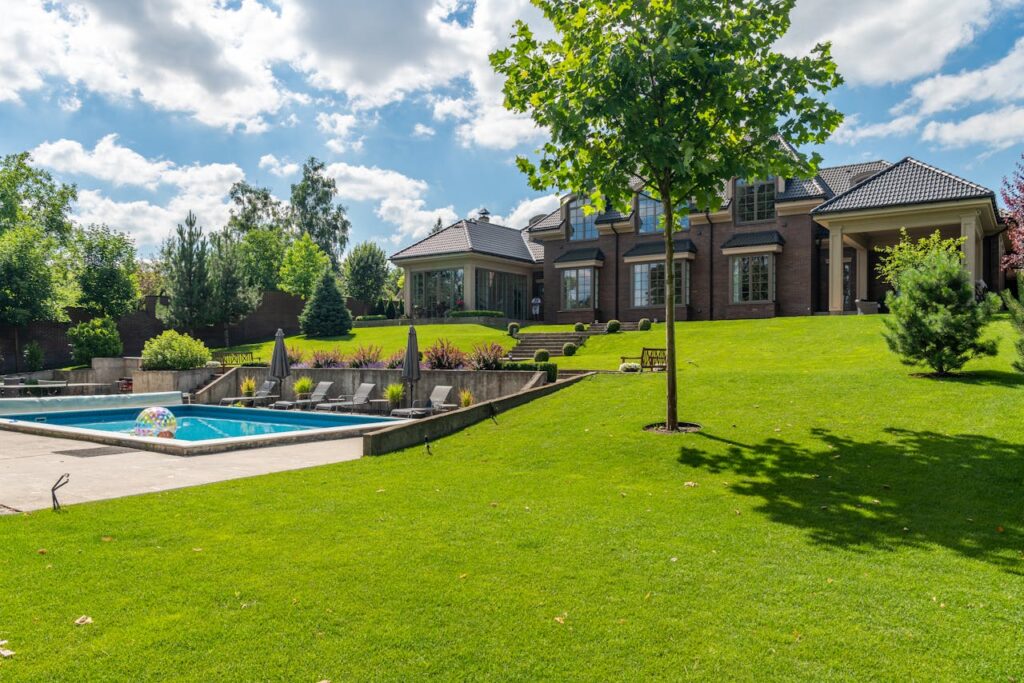 une piscine privée